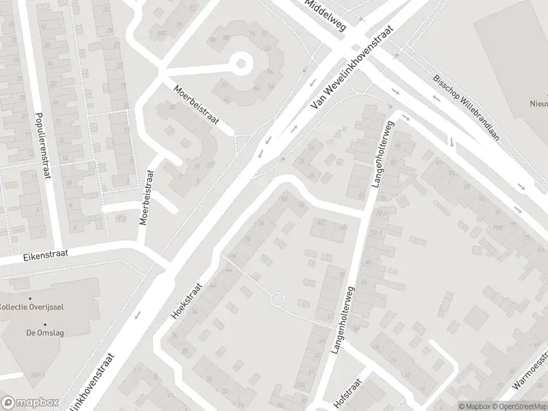 Brandweer met normale urgentie naar de Van Wevelinkhovenstraat in Zwolle