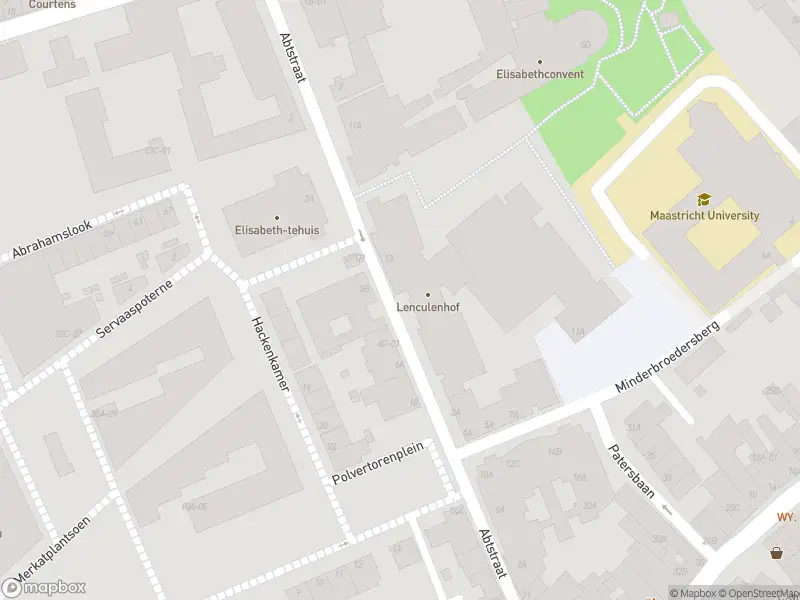 Brandweer met gepaste spoed naar de Abtstraat in Maastricht vanwege een liftopsluiting