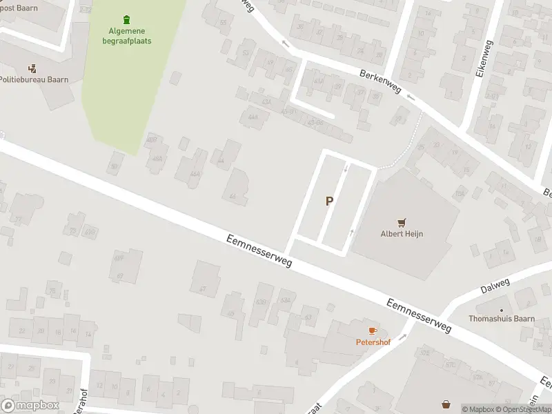 Brandweer met grote spoed naar de Nieuwstraat in Baarn vanwege gebouwbrand