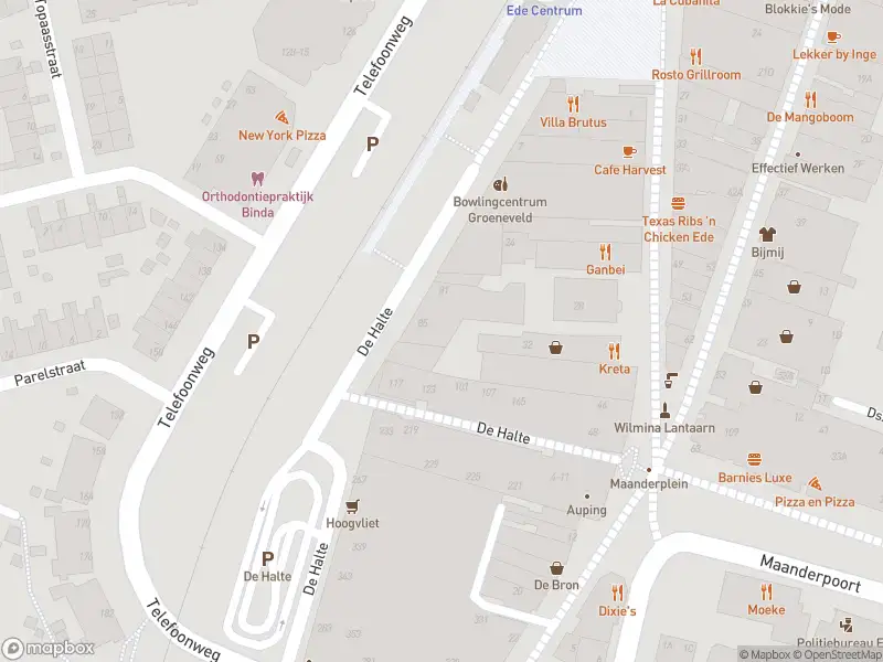 Brandweer met gepaste spoed naar de De Halte in Ede vanwege reinigen van het wegdek