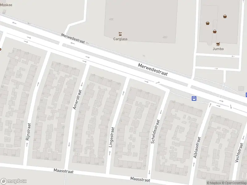 Ambulance met grote spoed naar de Lingestraat in Dordrecht