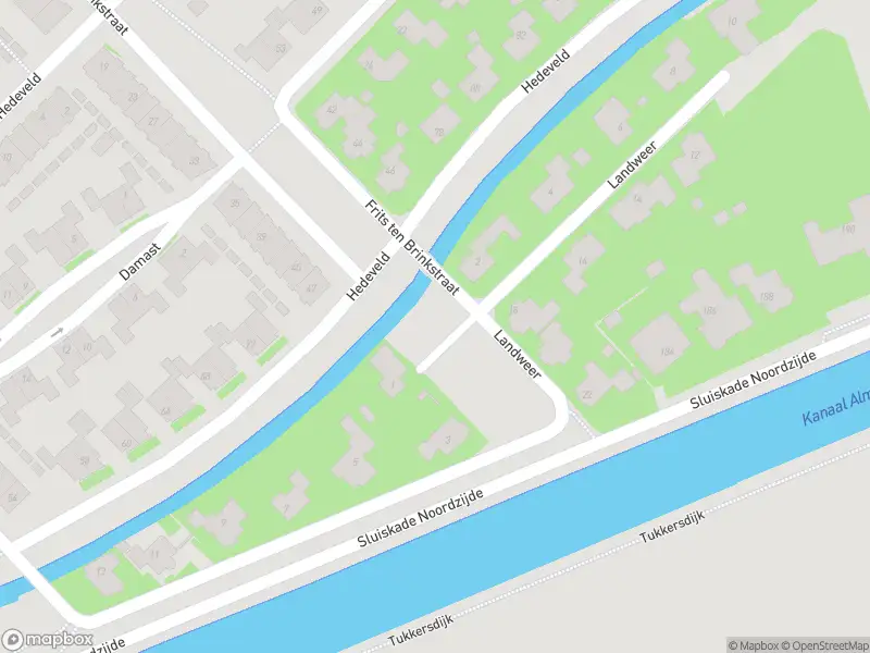 Brandweer met gepaste spoed naar de Landweer in Almelo vanwege dier(en) in nood