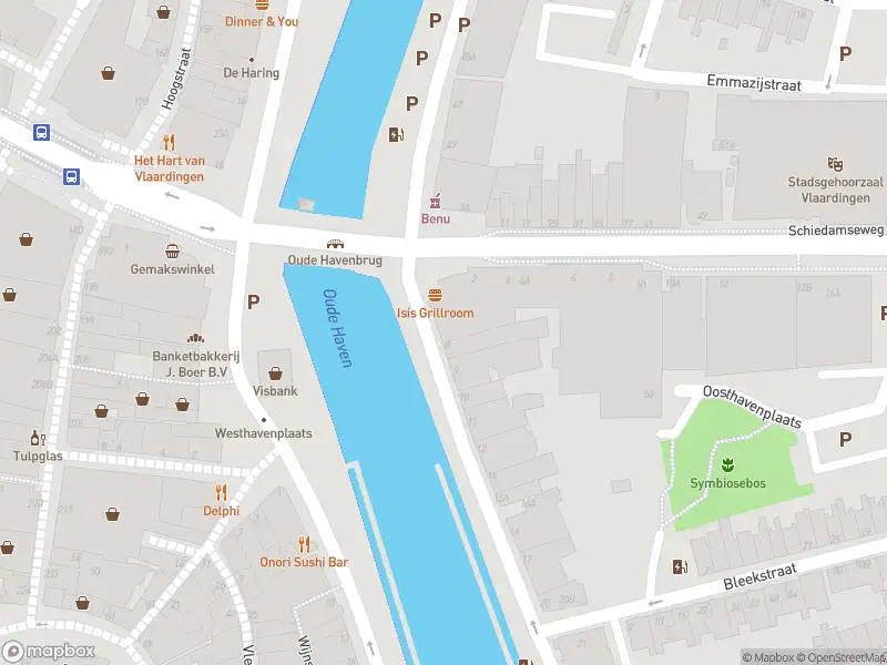 Ambulance met grote spoed naar de Oosthavenkade in Vlaardingen