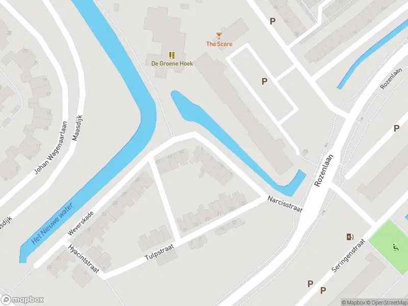 Brandweer met grote spoed naar de Narcisstraat in Maassluis vanwege een buitenbrand