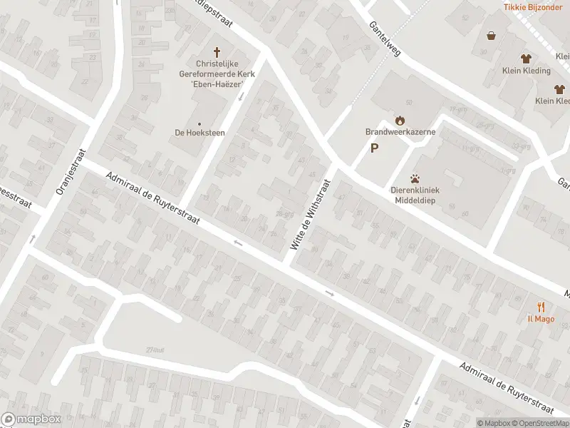 Ambulance met gepaste spoed naar de Wilhelminastraat in Sliedrecht