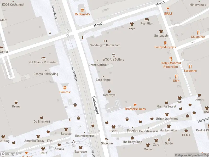 Ambulance met gepaste spoed naar de Meent in Rotterdam