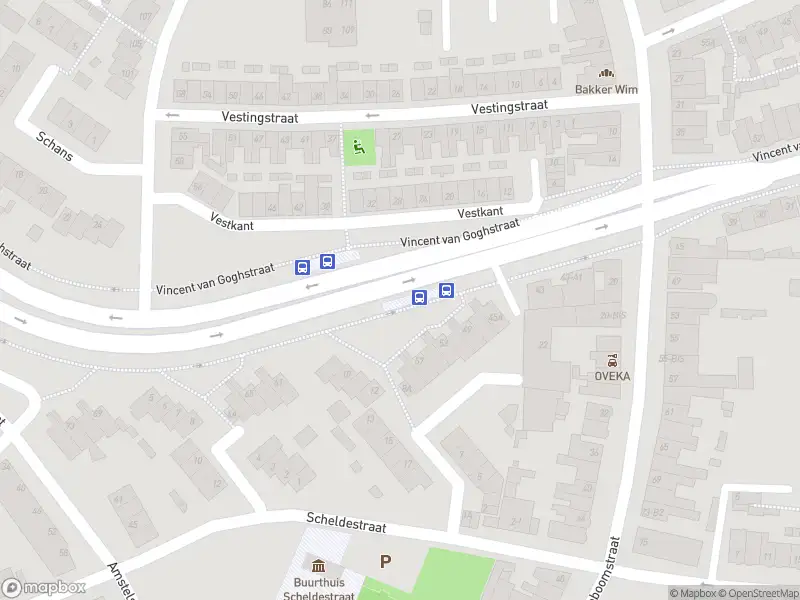 Brandweer met gepaste spoed naar de Scheldestraat in Breda vanwege een buitenbrand