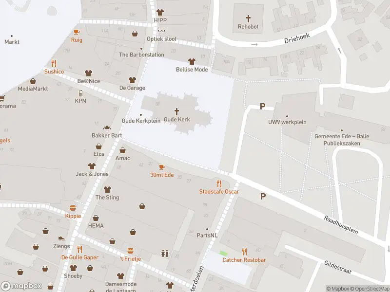 Brandweer met gepaste spoed naar de Oude Kerkplein in Ede