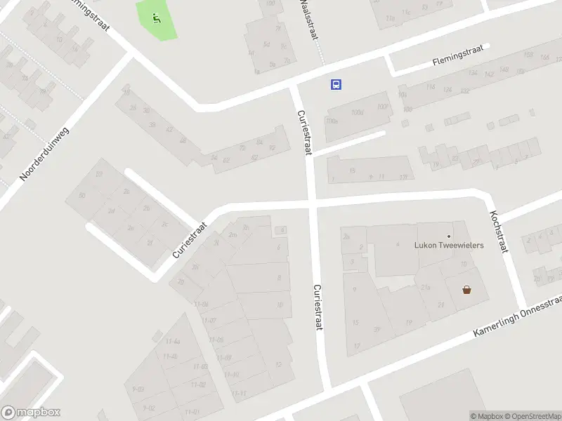 Ambulance met gepaste spoed naar de Curiestraat in Zandvoort