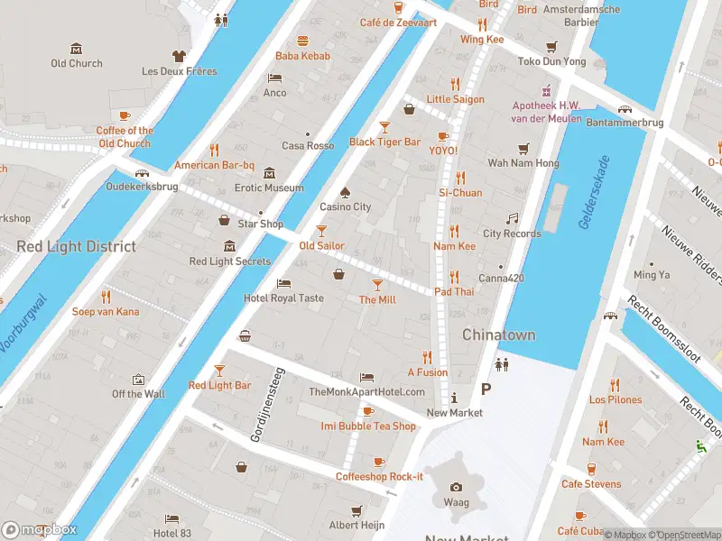 Besteld ambulance vervoer naar de Molensteeg in Amsterdam