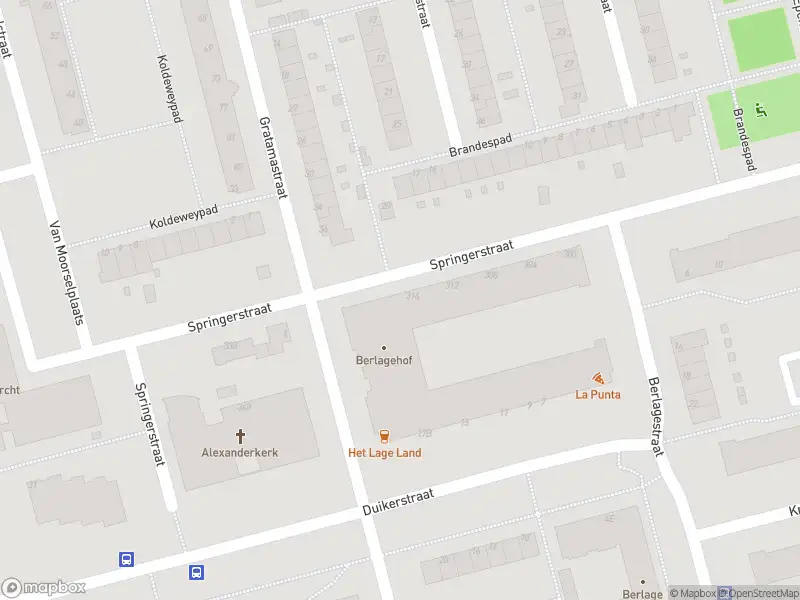 Ambulance met gepaste spoed naar de Springerstraat in Rotterdam