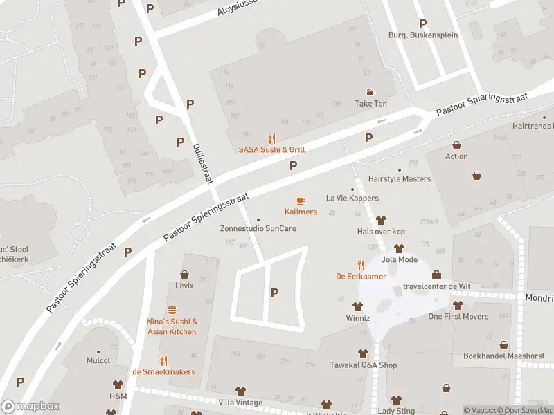 Politie naar de Pastoor Spieringsstraat in Uden vanwege ongeval met letsel