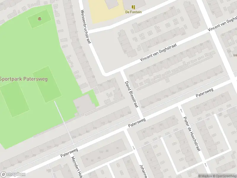 Ambulance met gepaste spoed naar de David Blesstraat in Dordrecht