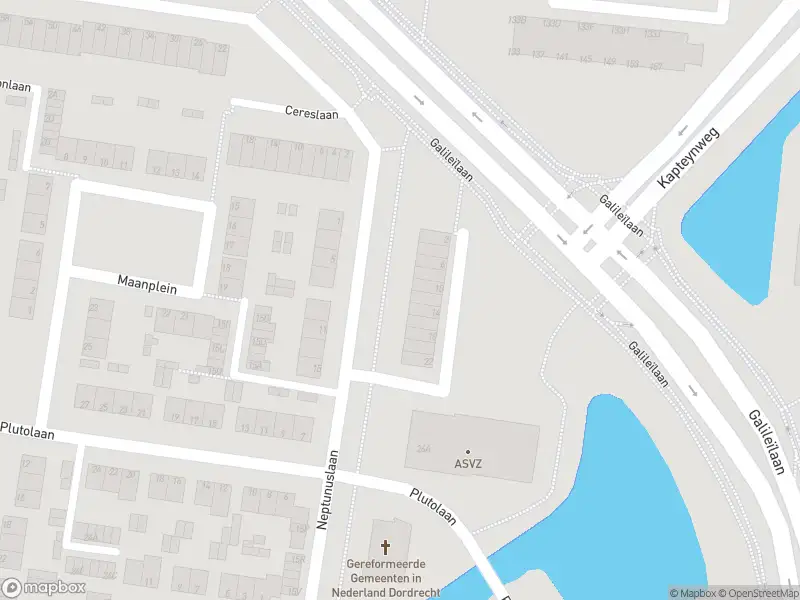 Ambulance met grote spoed naar de Neptunuslaan in Dordrecht