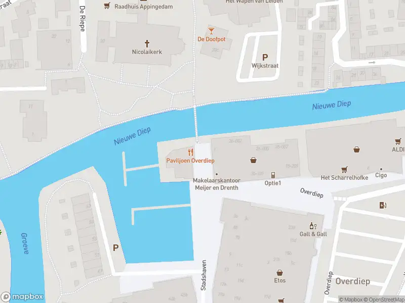 Brandweer met gepaste spoed naar de Stadshaven in Appingedam vanwege dier(en) in nood