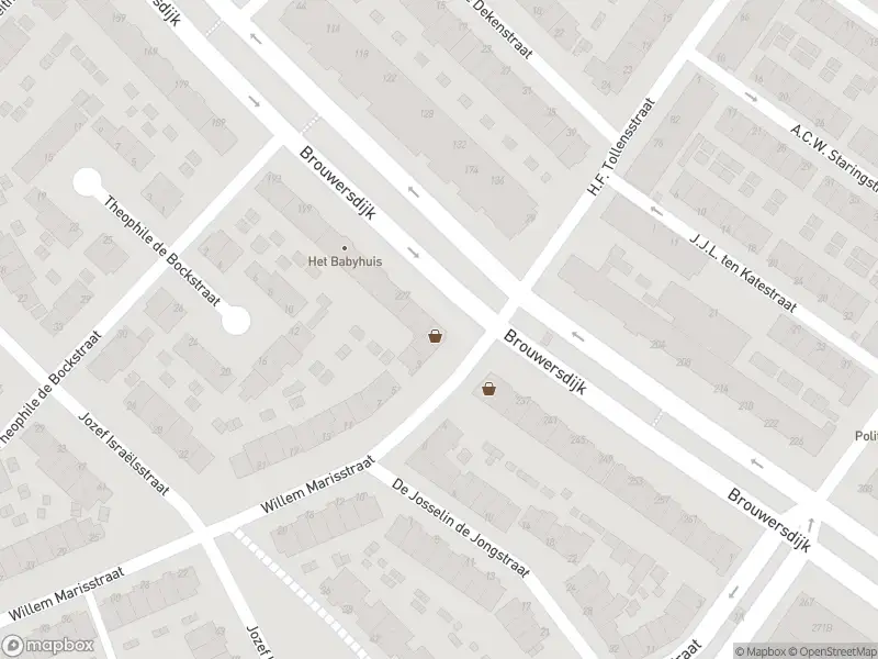 Ambulance met grote spoed naar de Brouwersdijk in Dordrecht