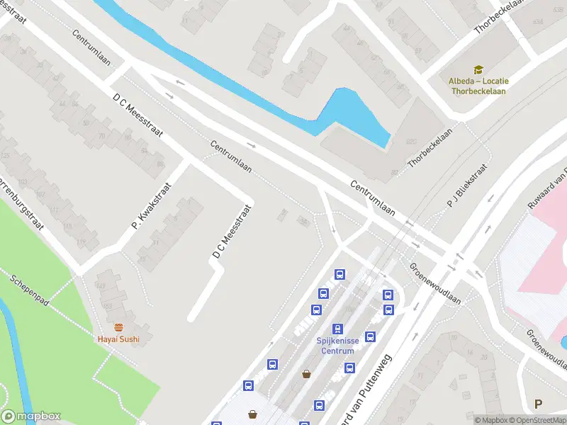 Ambulance met grote spoed naar de Ruwaard van Puttenweg in Spijkenisse