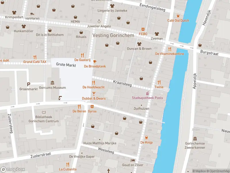 Ambulance met grote spoed naar de Kraansteeg in Gorinchem