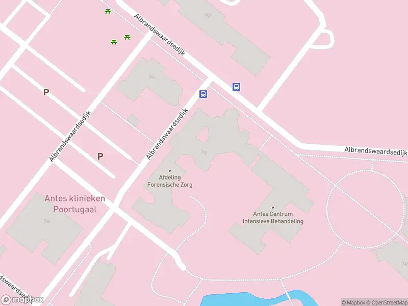 Ambulance met grote spoed naar de Albrandswaardsedijk in Poortugaal