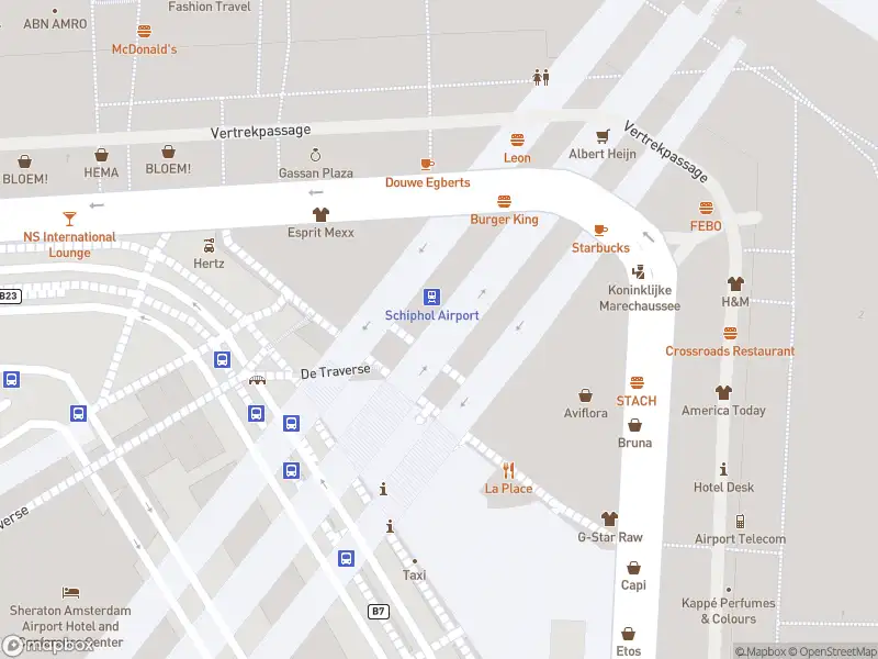 Besteld ambulance vervoer naar de Aankomstpassage in Schiphol