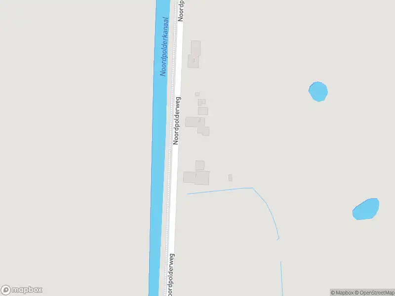 Politie met grote spoed naar de Noordpolderweg in Warffum vanwege voertuigen te water