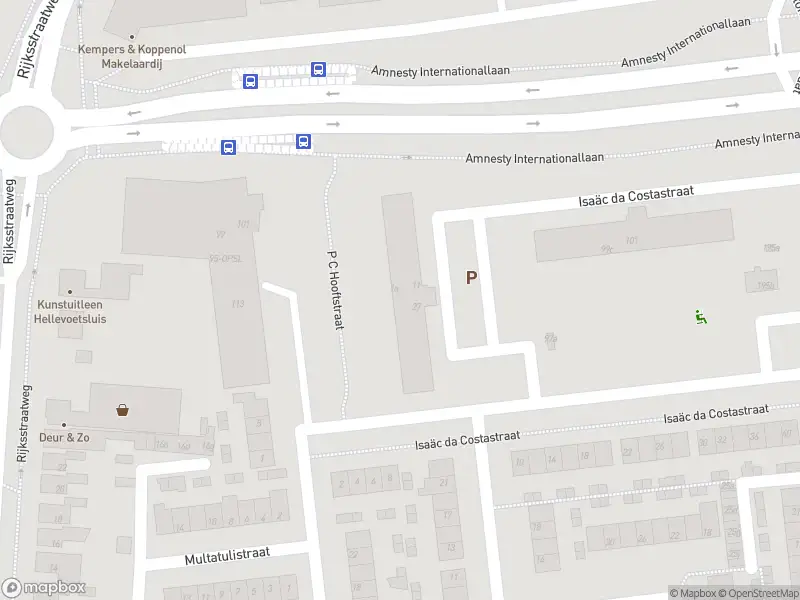 Ambulance met gepaste spoed naar de Isaäc da Costastraat in Hellevoetsluis