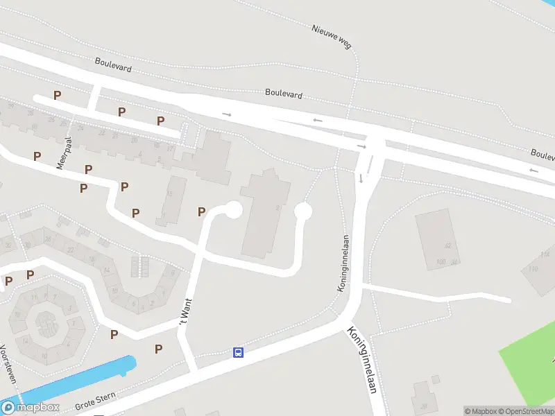 Ambulance met gepaste spoed naar de Grote Stern in Rozenburg