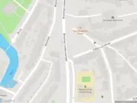 Brandweer met gepaste spoed naar de Bisschop Lindanussingel in Roermond