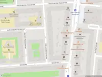 Ambulance met gepaste spoed naar de Apollolaan in Amsterdam