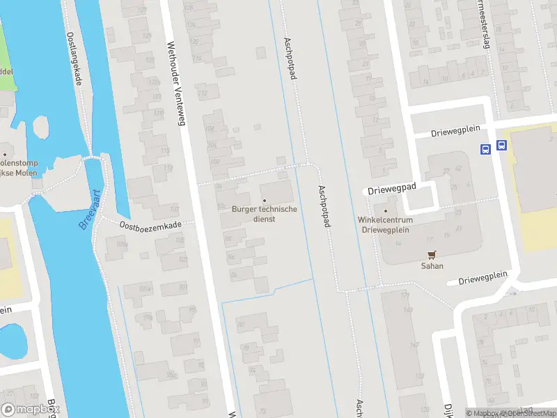 Brandweer met grote spoed naar de Poldermeesterslag in Gouda