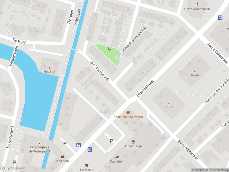 Ambulance met grote spoed naar de Jan Steenstraat in Krimpen aan de Lek