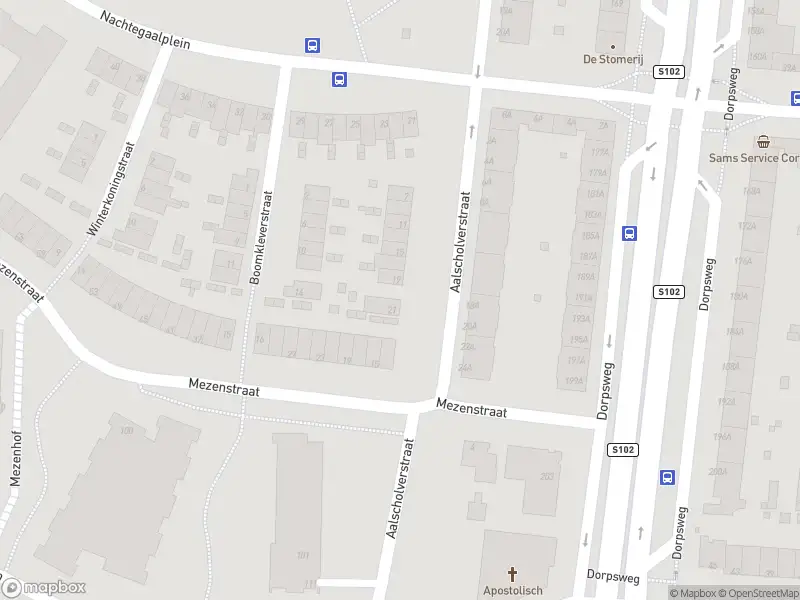 Ambulance met grote spoed naar de Aalscholverstraat in Rotterdam