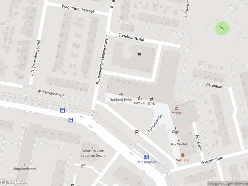 Ambulance met grote spoed naar de Prinsenplein in Rotterdam