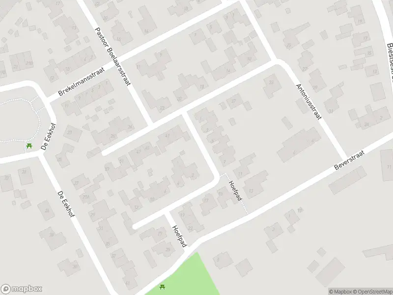 Overlastmelding Hoefpad in Biest-Houtakker