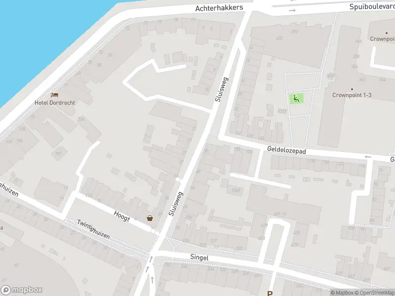 Politie naar de Sluisweg in Dordrecht vanwege steekincident