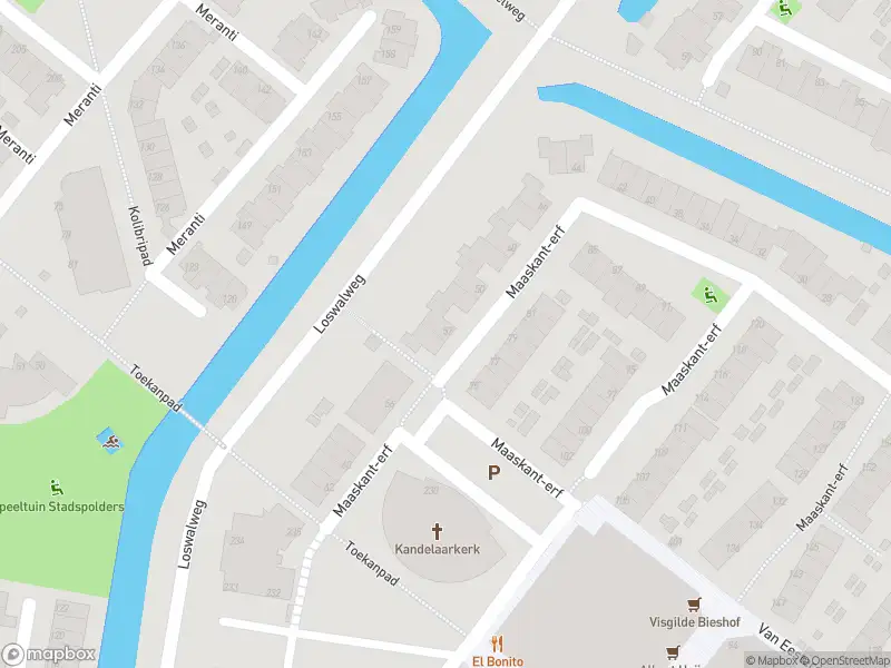 Ambulance met grote spoed naar de Maaskant-erf in Dordrecht