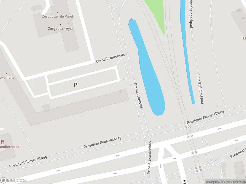 Besteld ambulance vervoer naar de Cordell Hullplaats in Rotterdam