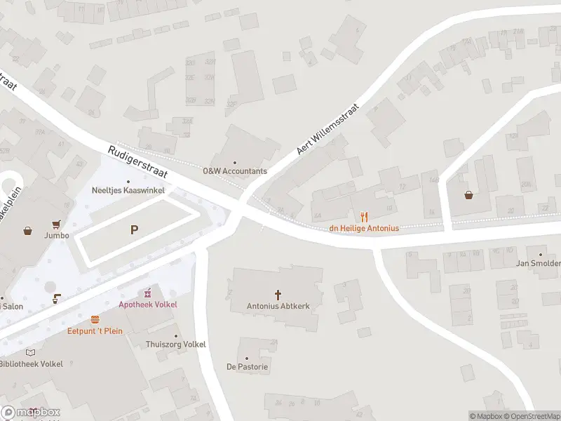 Politie naar de Antoniusstraat in Volkel vanwege ongeval met letsel