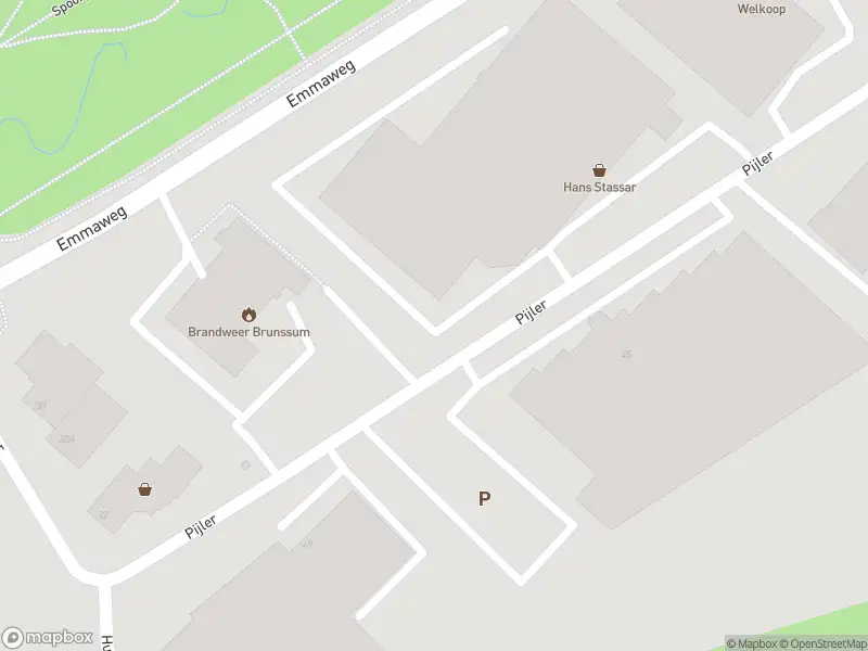 Brandweer met gepaste spoed naar de Pijler in Brunssum