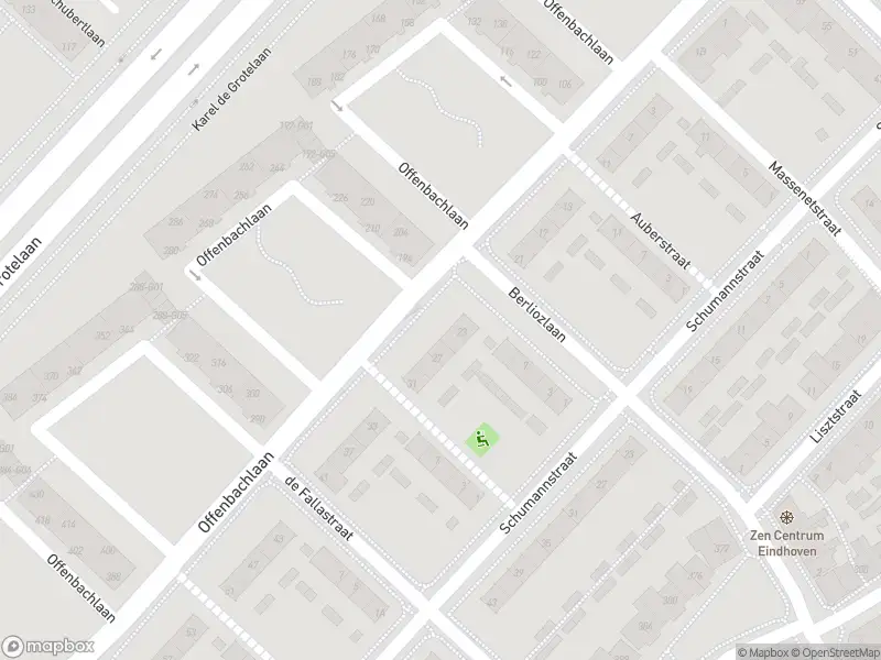 Brandweer met gepaste spoed naar de Offenbachlaan in Eindhoven