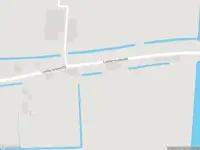 Ambulance met gepaste spoed naar de Lodderlandsedijk in Tinte