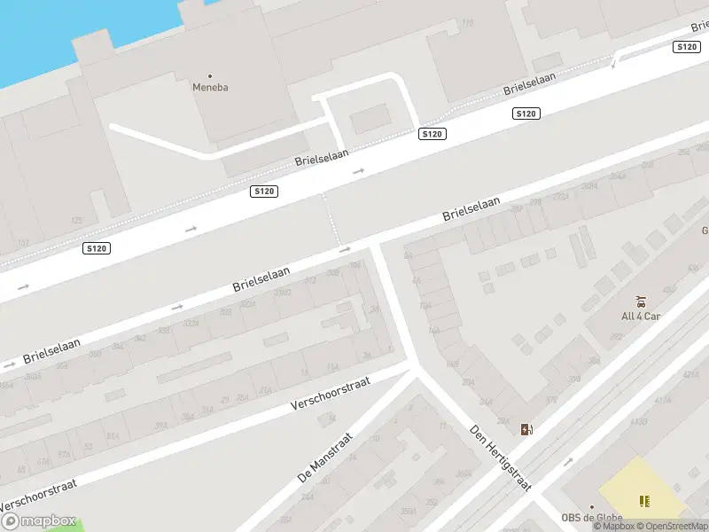 Ambulance naar de Brielselaan in Rotterdam