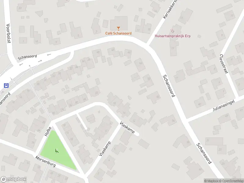 Politie naar de Schansoord in Erp vanwege ongeval met letsel