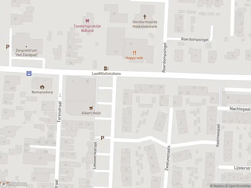 Ambulance met gepaste spoed naar de Leeuwerikstraat in Numansdorp