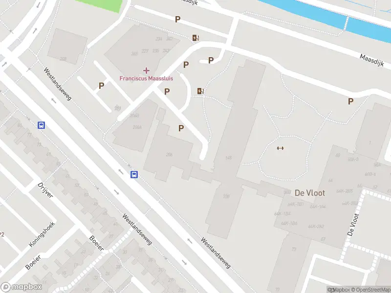 Ambulance met gepaste spoed naar de De Vloot in Maassluis