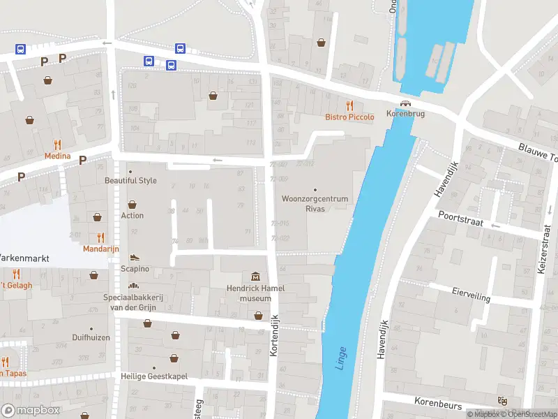 Ambulance met grote spoed naar de Kortendijk in Gorinchem