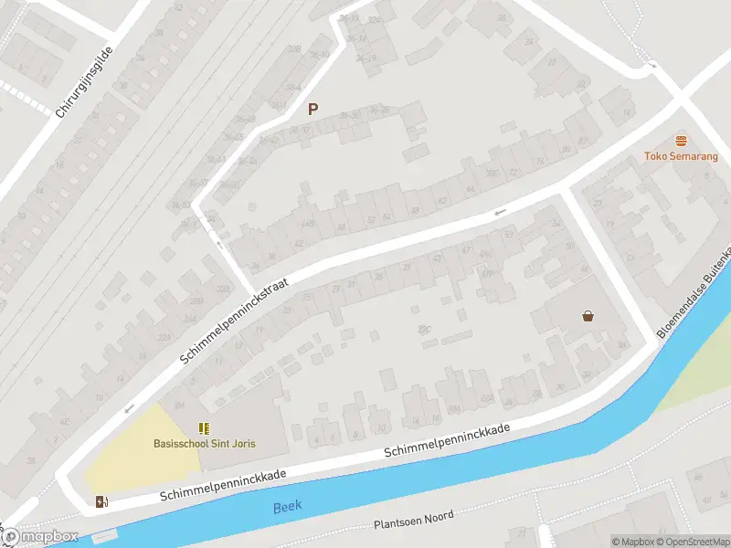 Politie naar de Schimmelpenninckstraat in Amersfoort vanwege personen te water