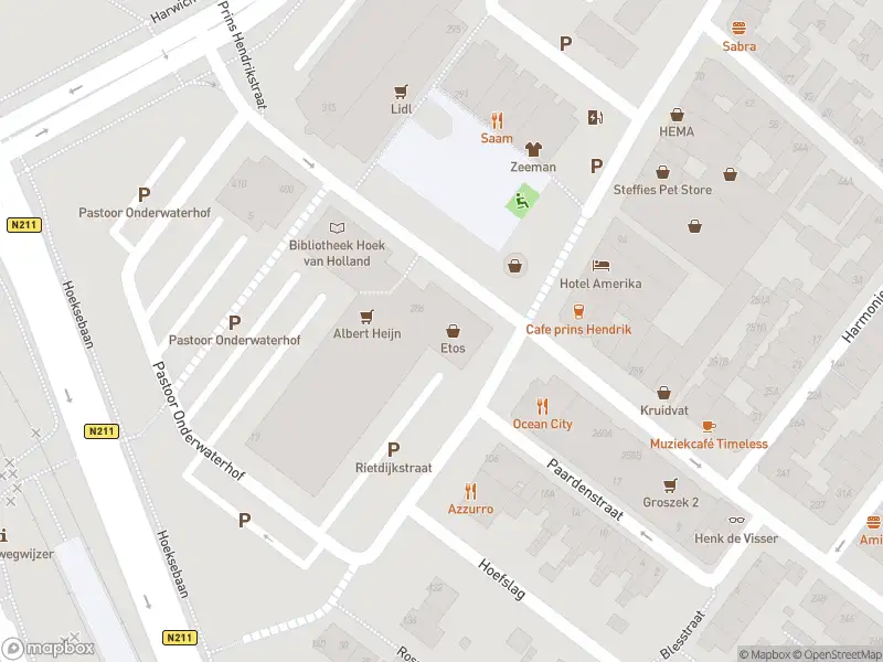 Besteld ambulance vervoer naar de Prins Hendrikstraat in Hoek van Holland