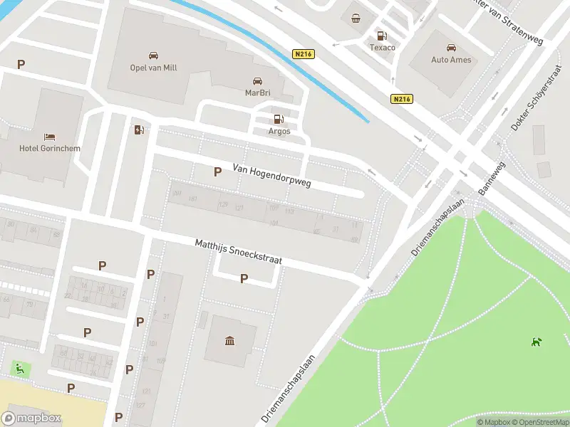 Besteld ambulance vervoer naar de Van Hogendorpweg in Gorinchem