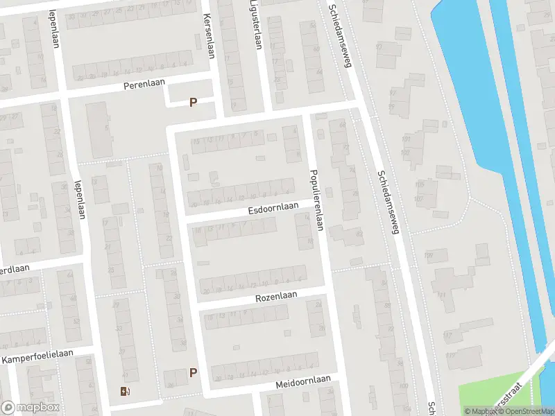 Ambulance met gepaste spoed naar de Esdoornlaan in Schiedam